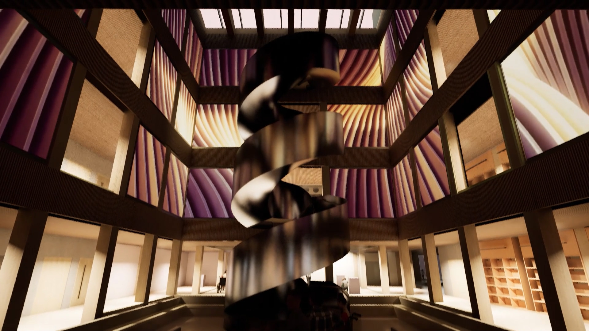 render of Culture House atrium